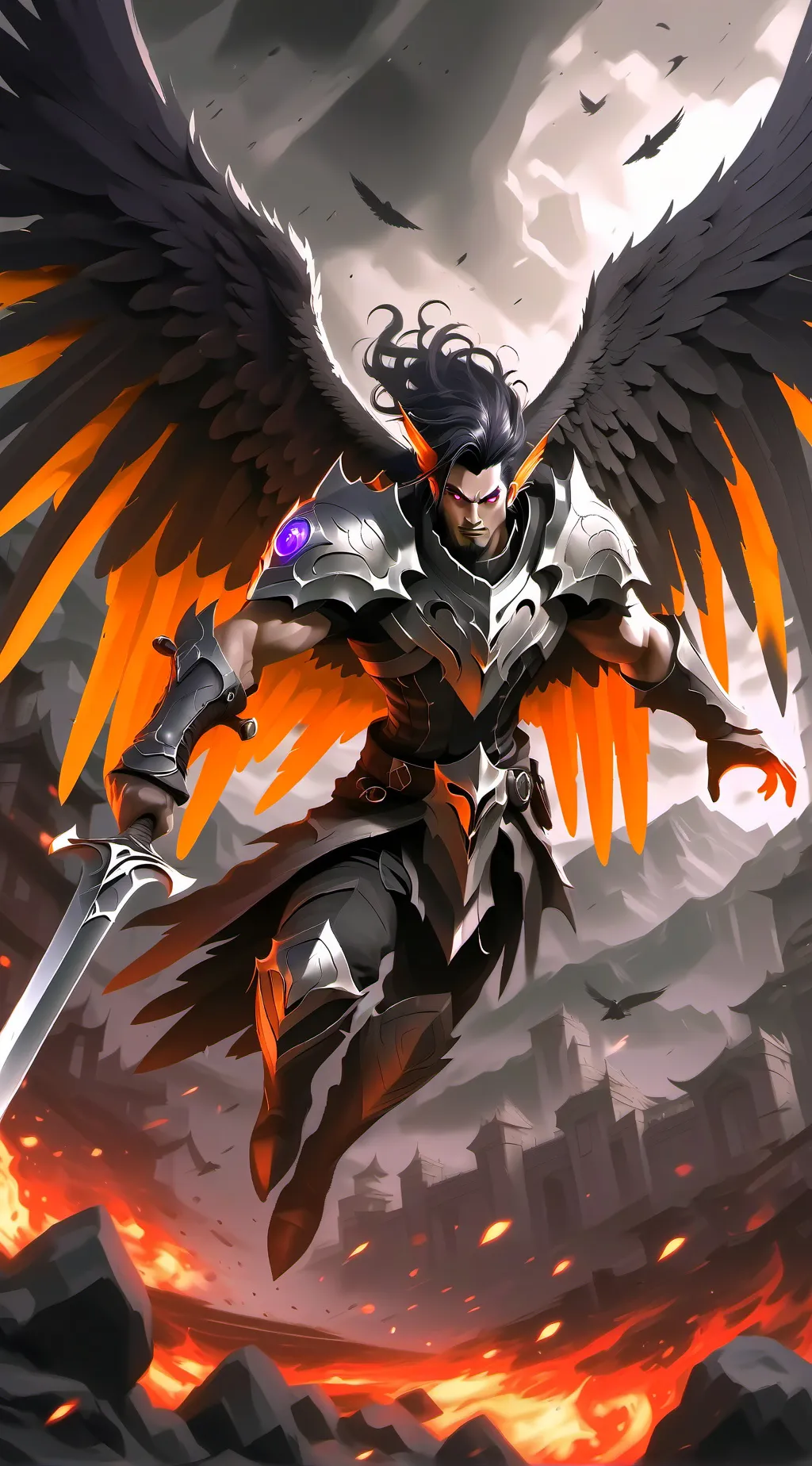 ai character: Alexander  background