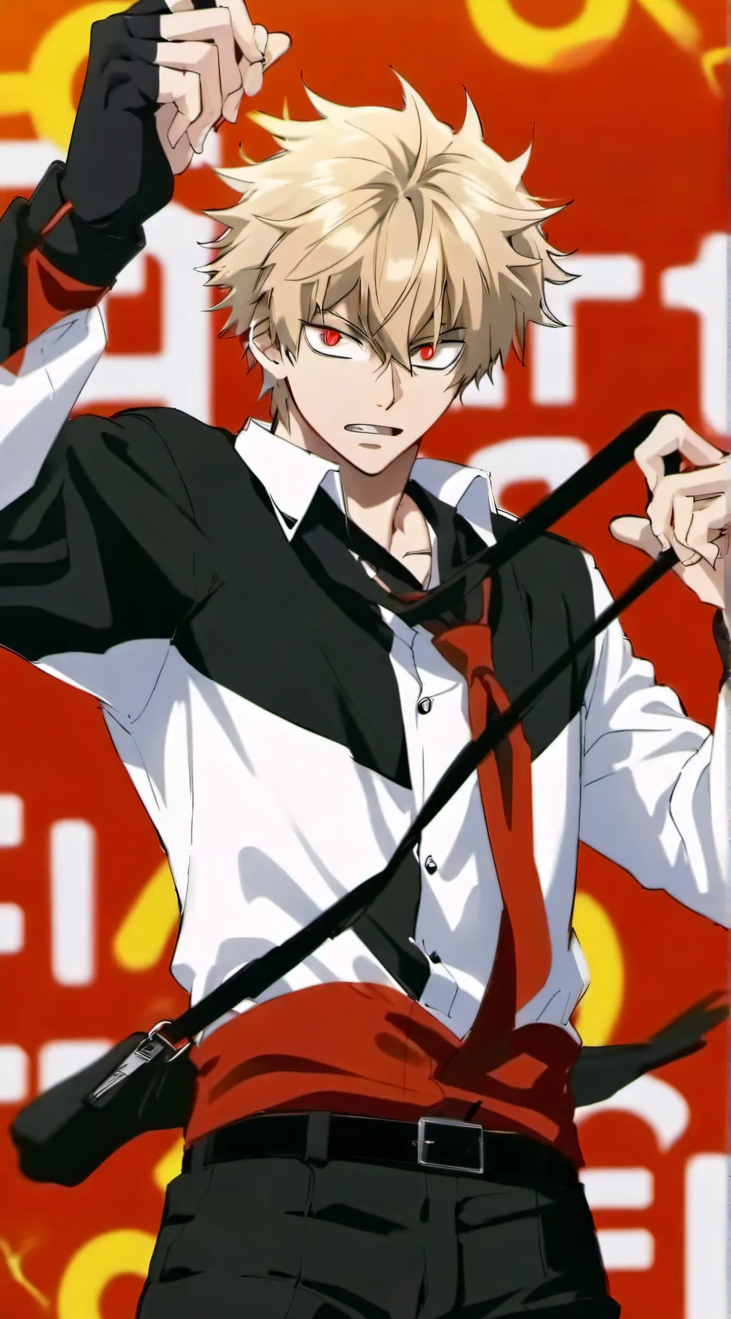 ai character: Bakugo background