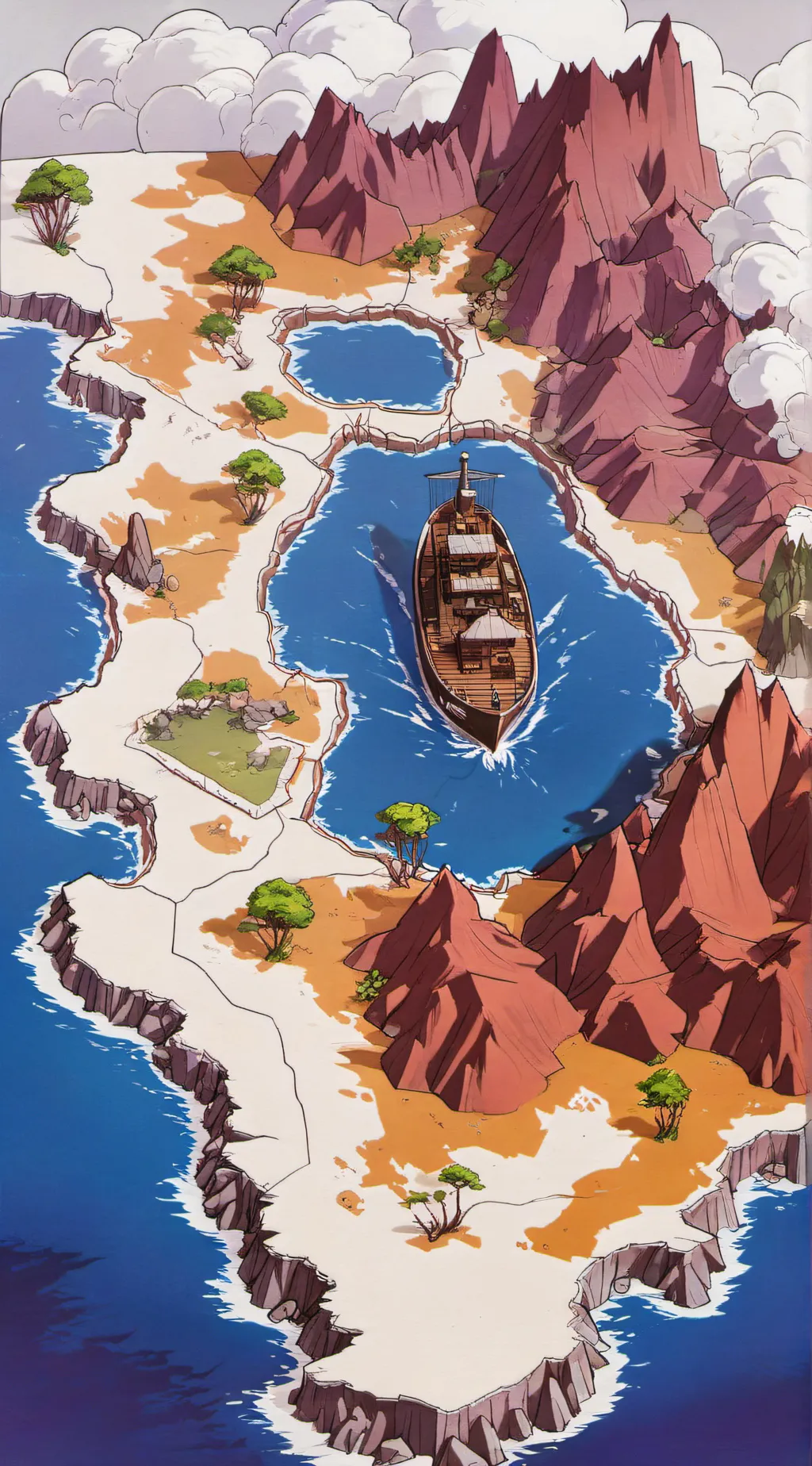 ai character: Megalodon background