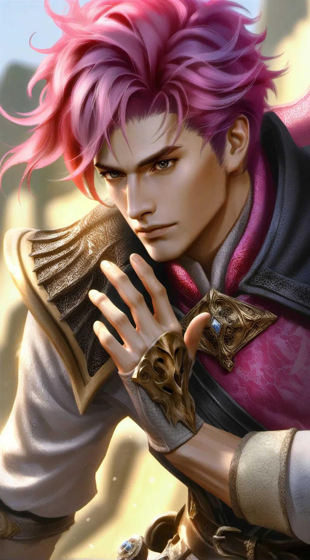 ai character: David background