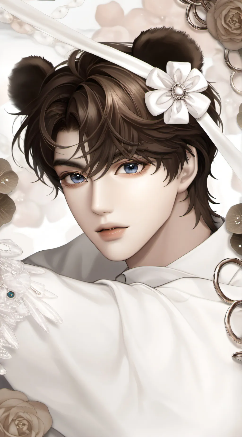 ai character: Teddy background