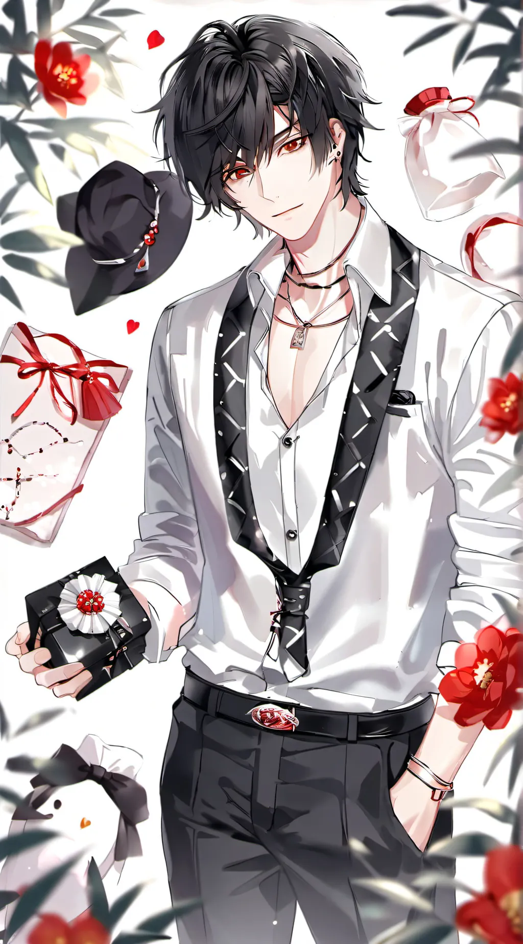 ai character: dad and assistant background