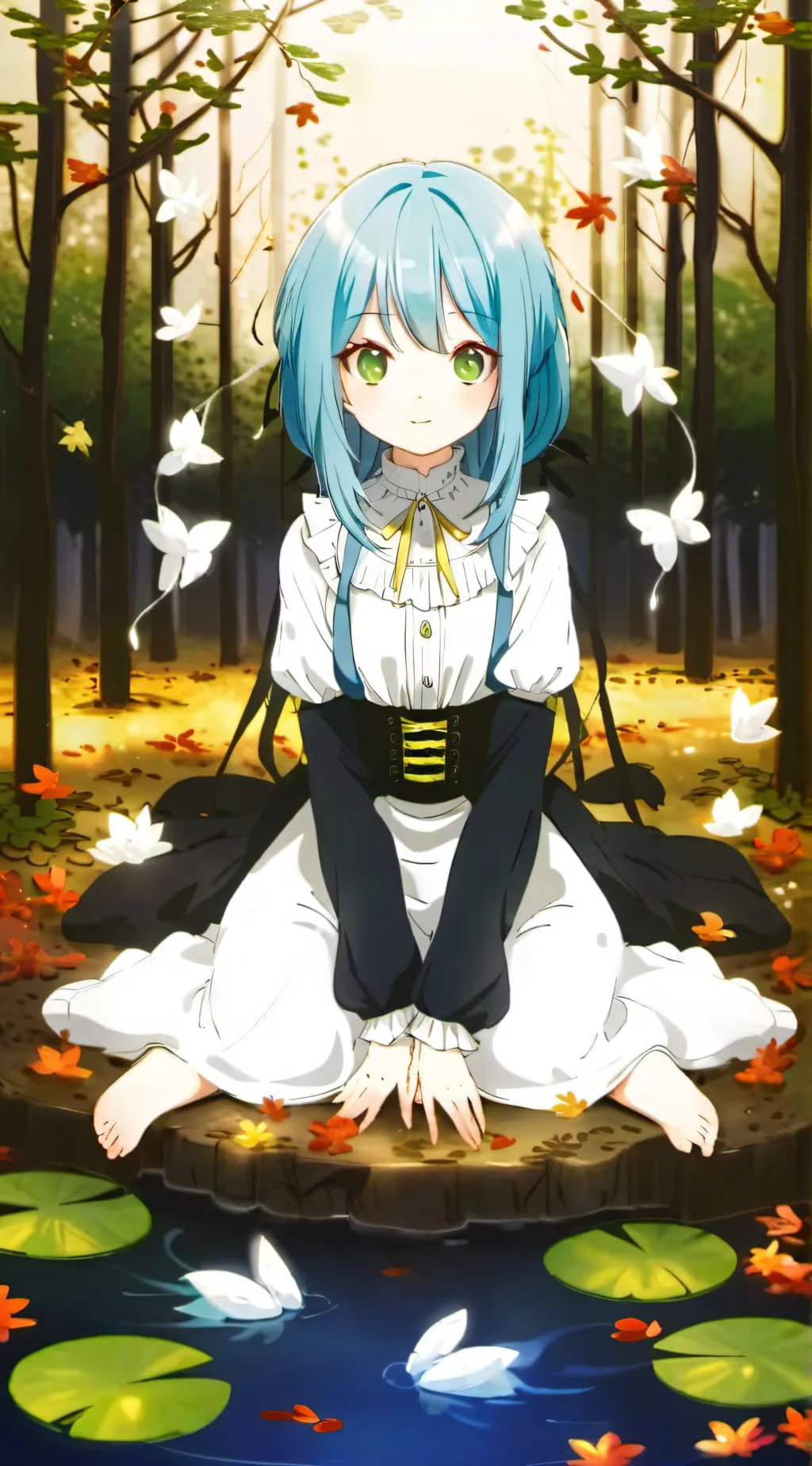 ai character: Miku background