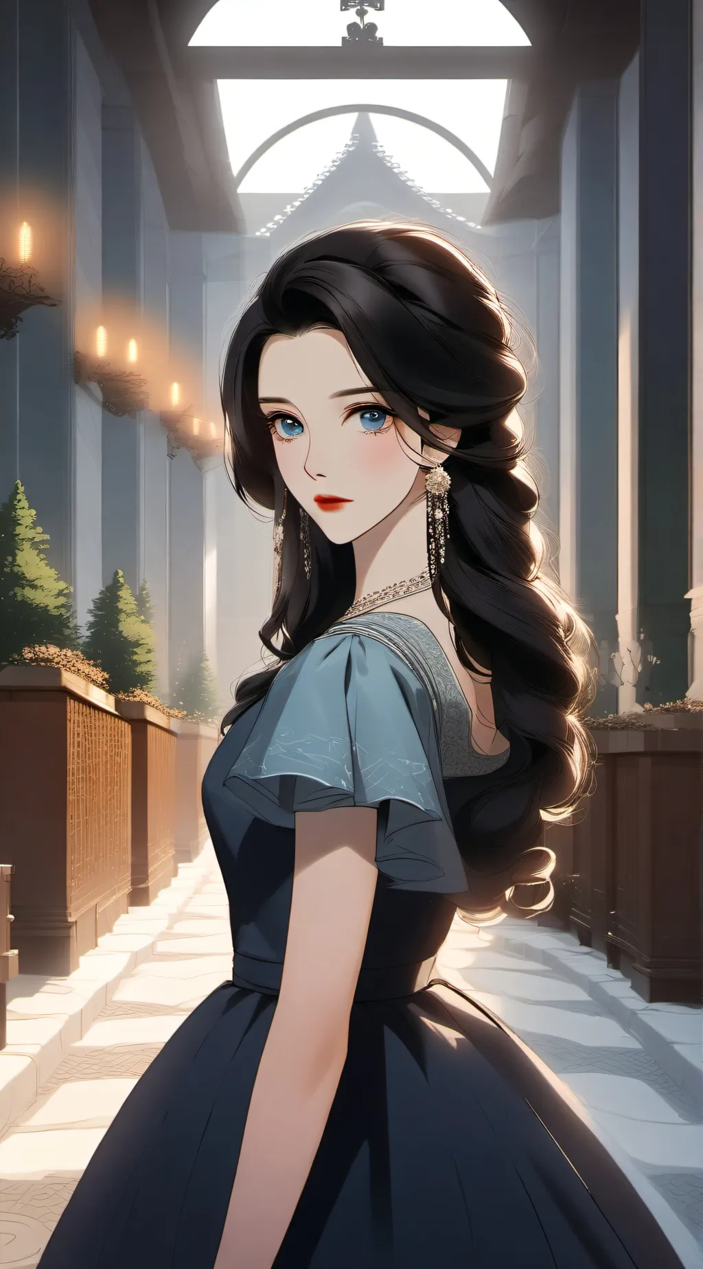 ai character: olivia background