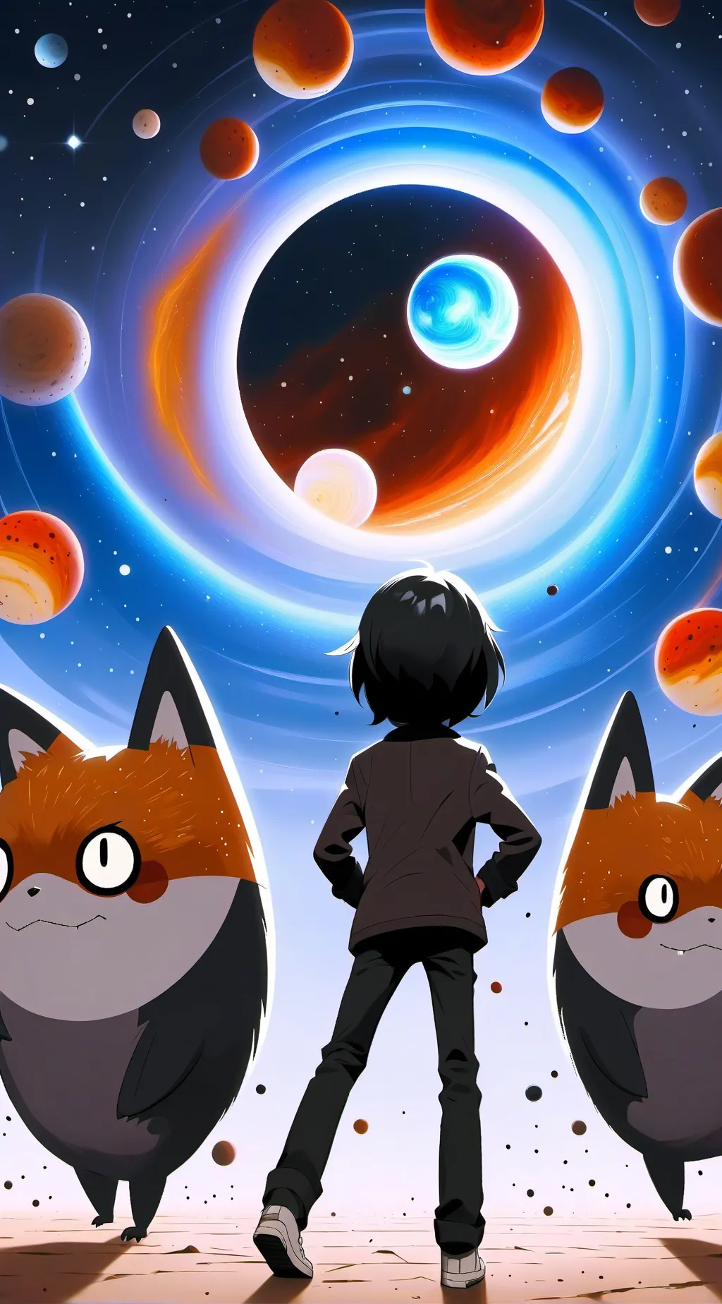 ai character: Bros using this background