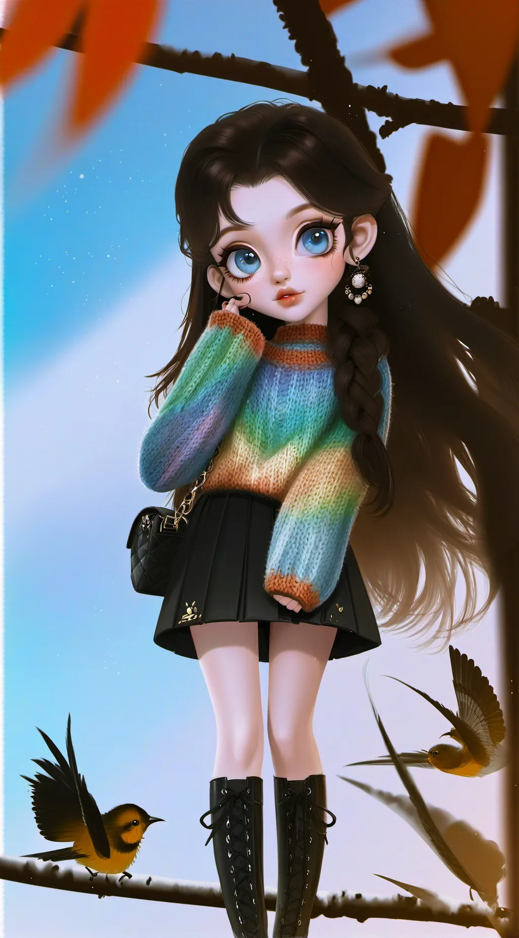 ai character: the school background