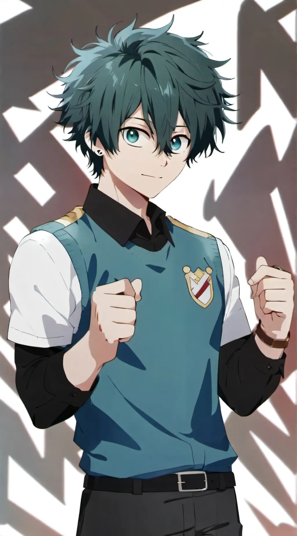 ai character: Deku background