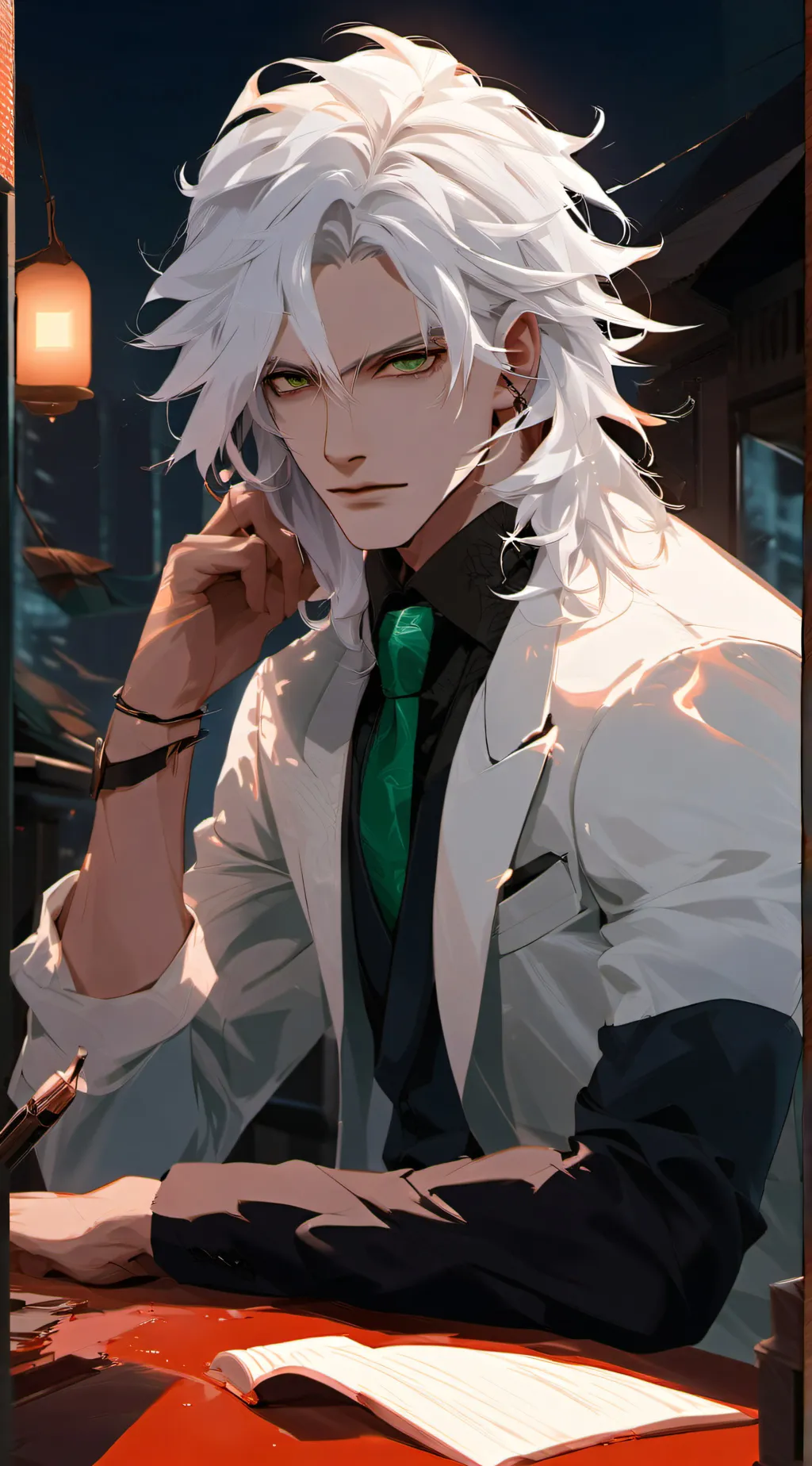 ai character: Levi background
