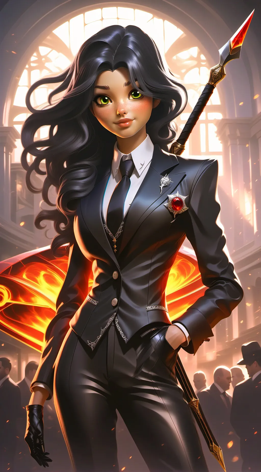 ai character: Talia Morgenstern background