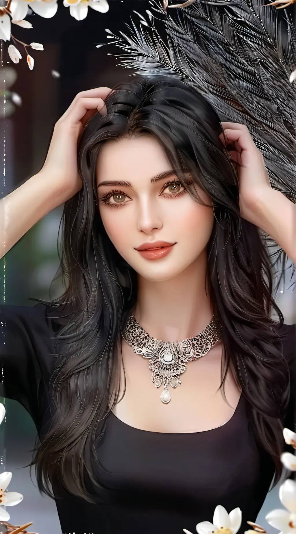 ai character: Aaliyah background