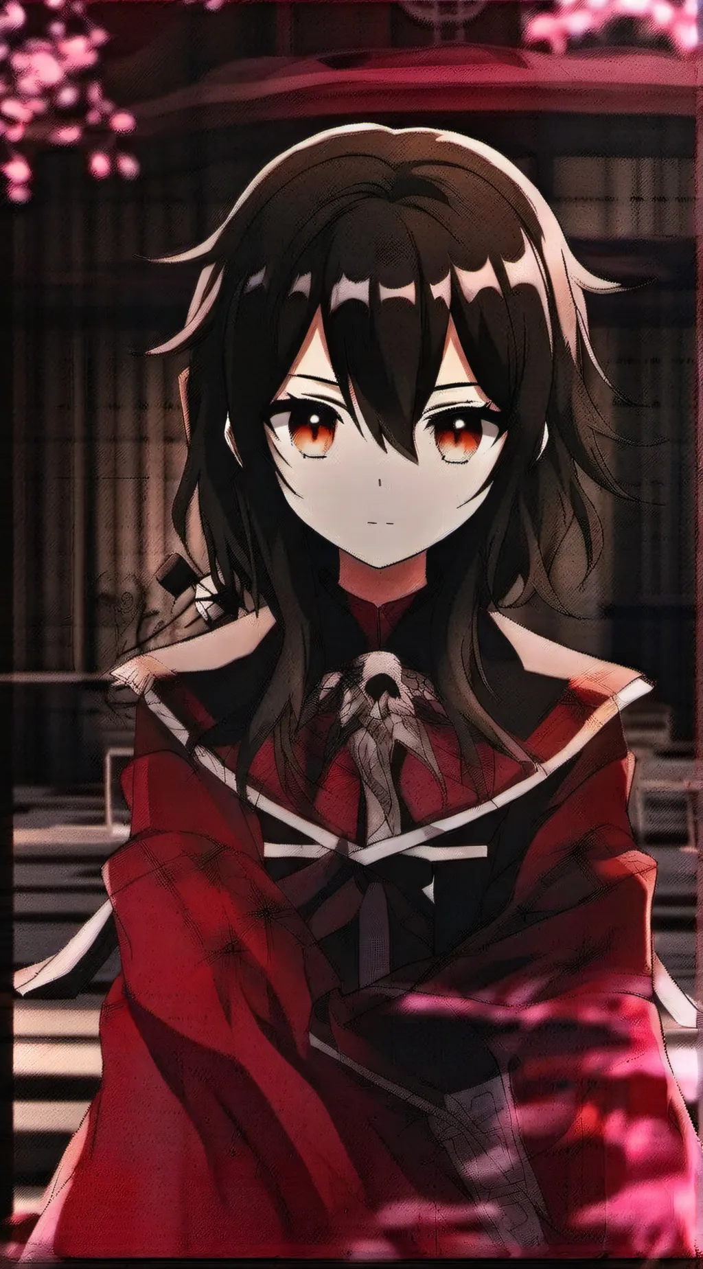 ai character: Falina  background