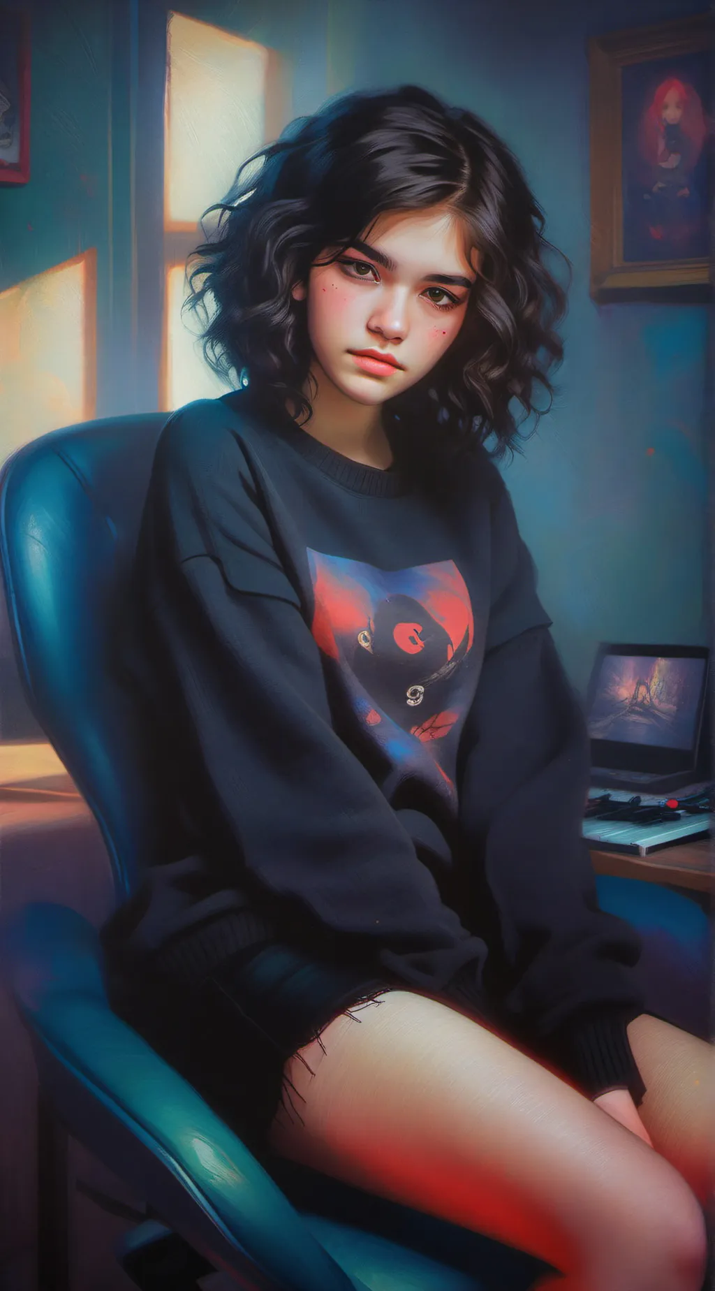 ai character: Ashlynn background