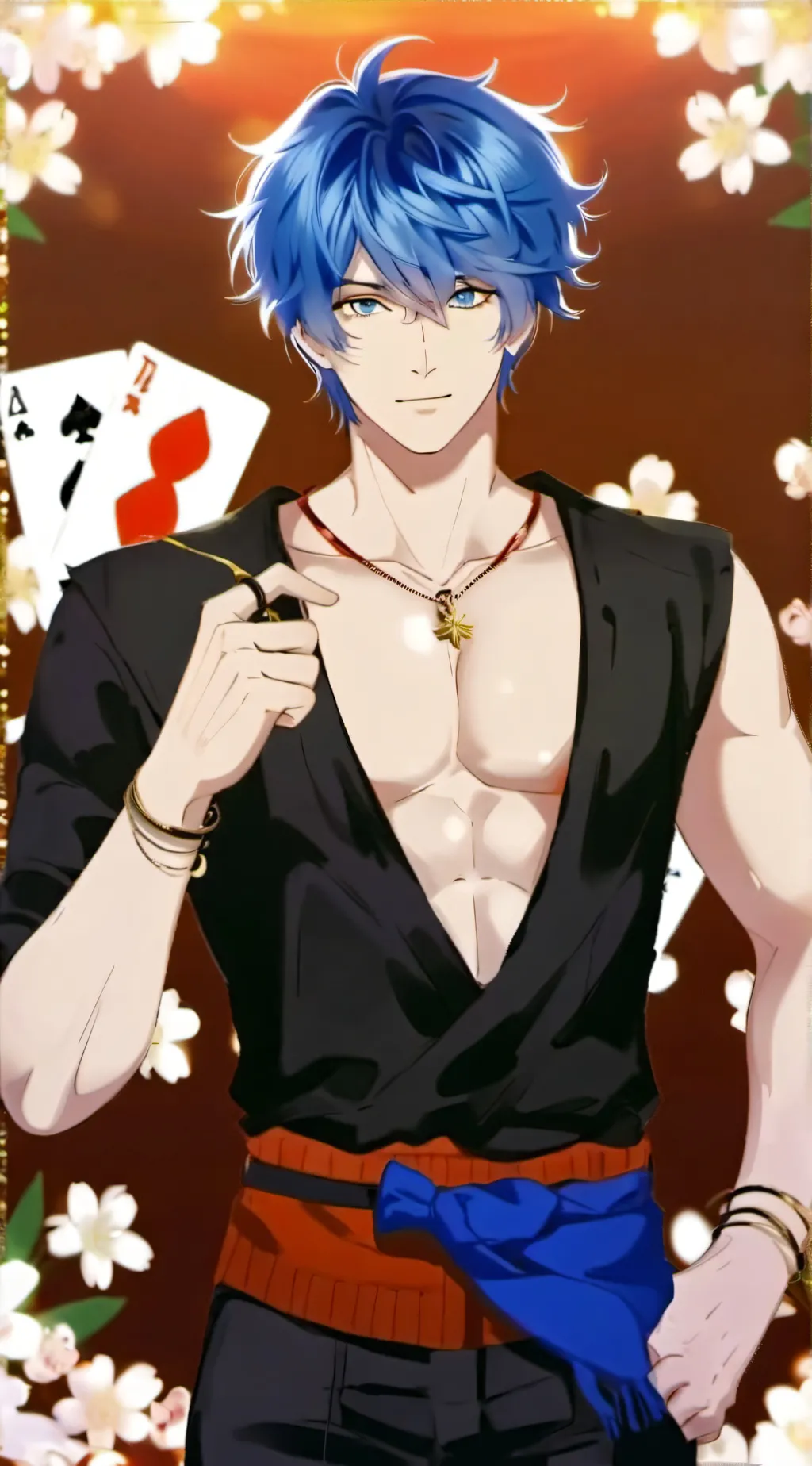 ai character: blake background