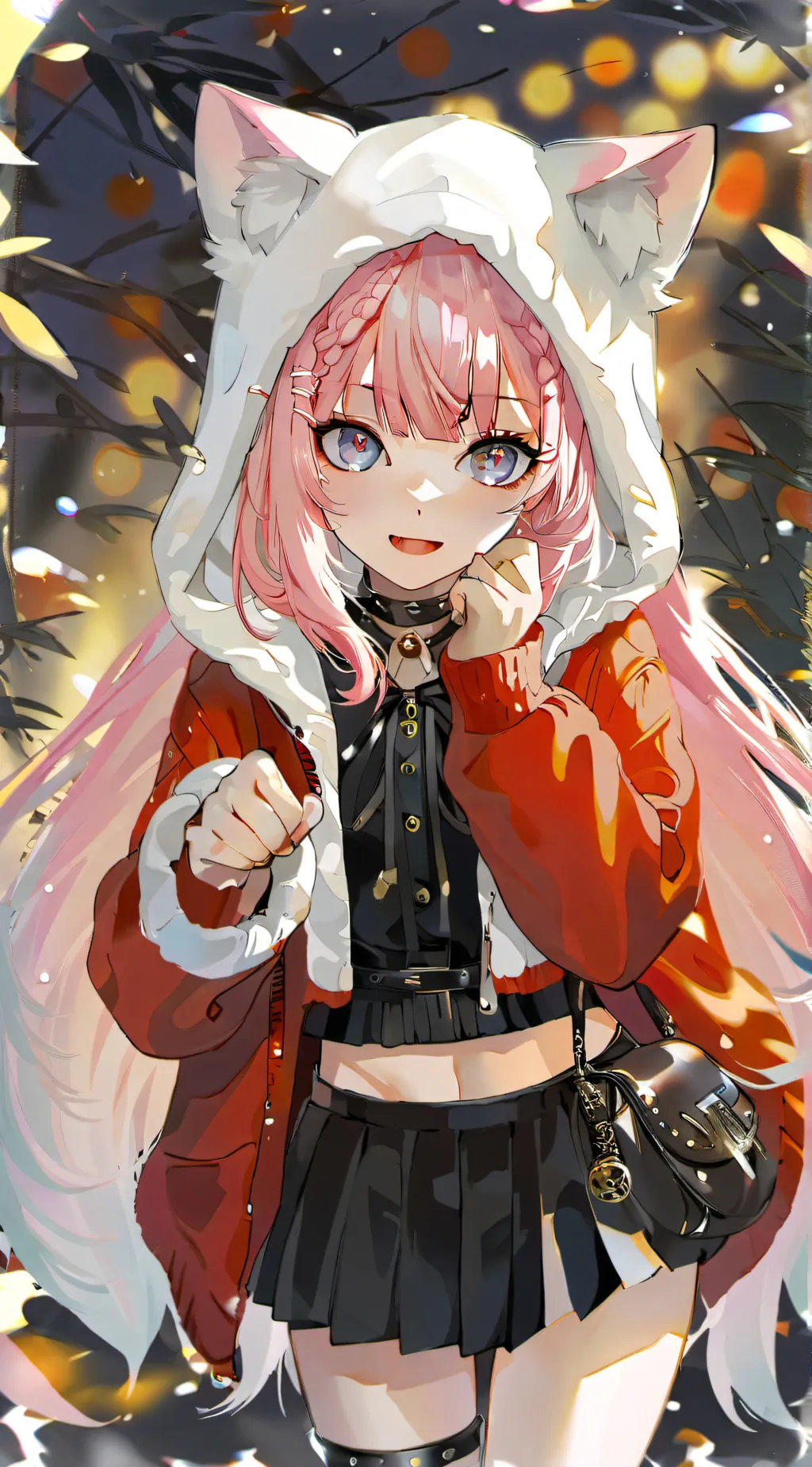 ai character: Rose background