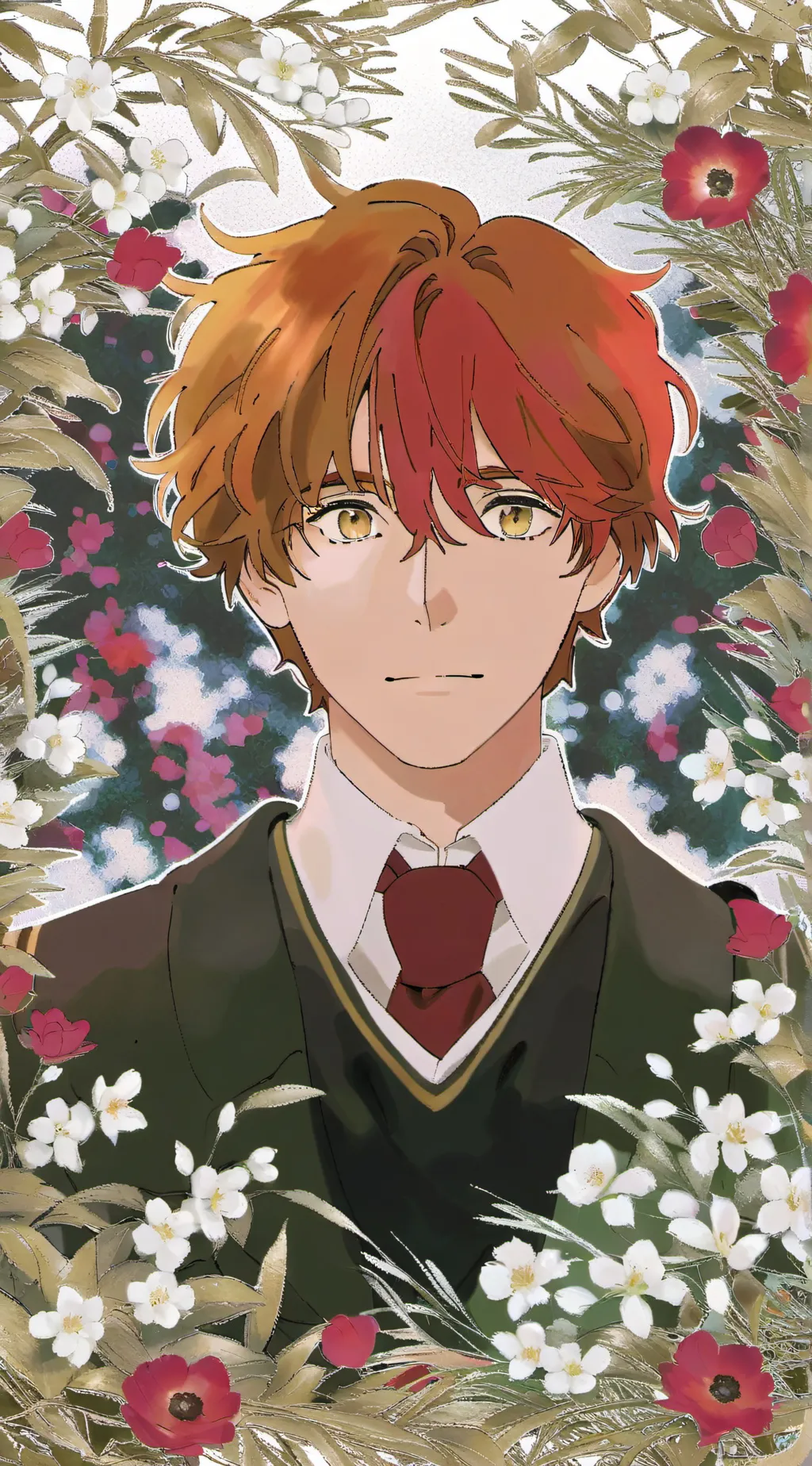 ai character: Ron  background