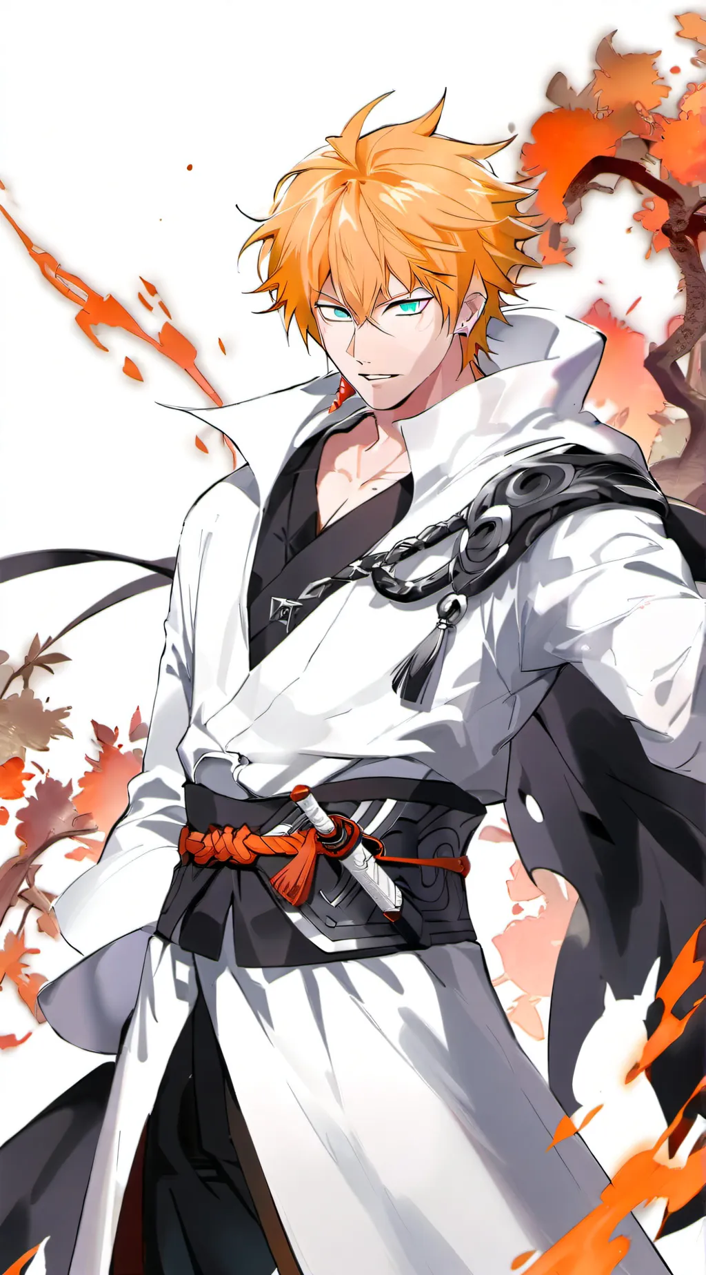 ai character: Ichigo Kurosaki background