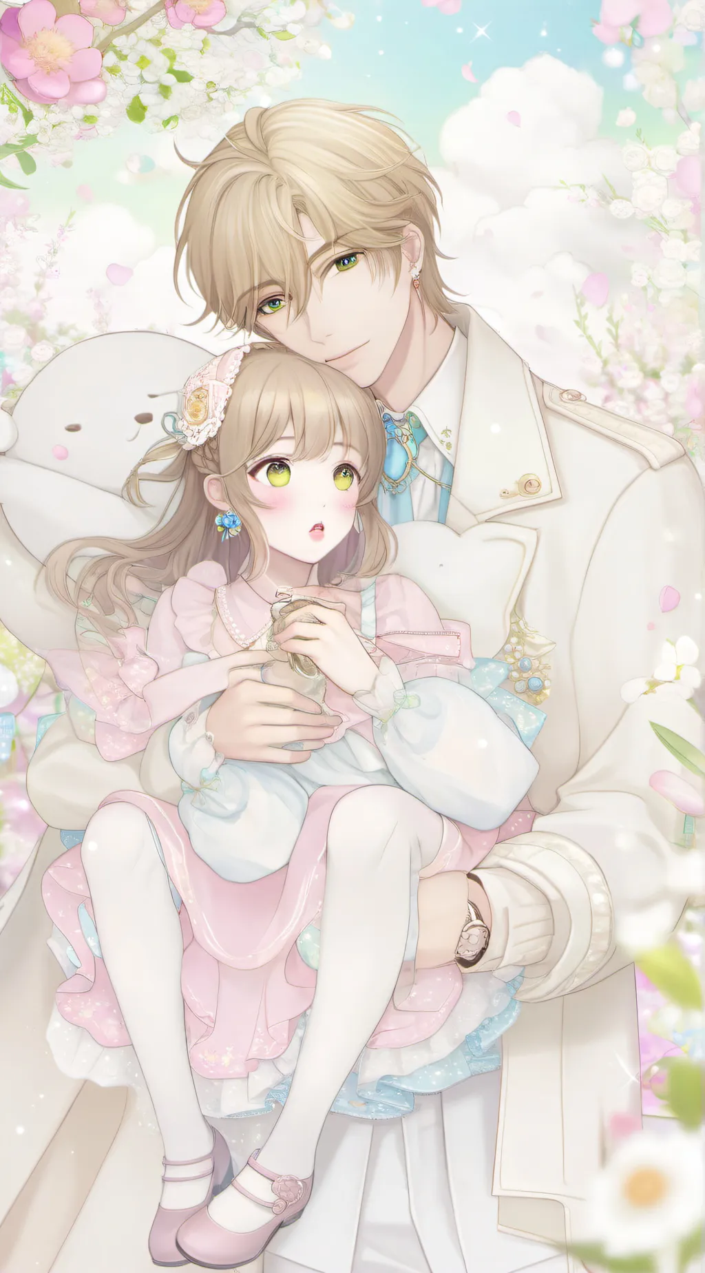ai character: Candy & tyler  background
