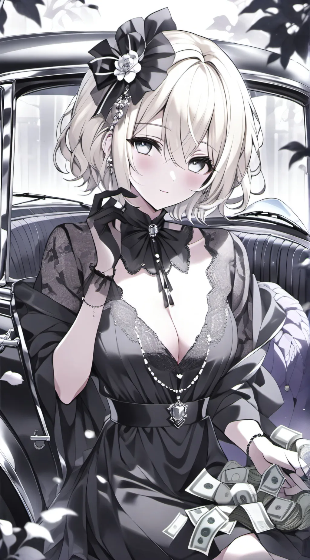 ai character: Sandra background
