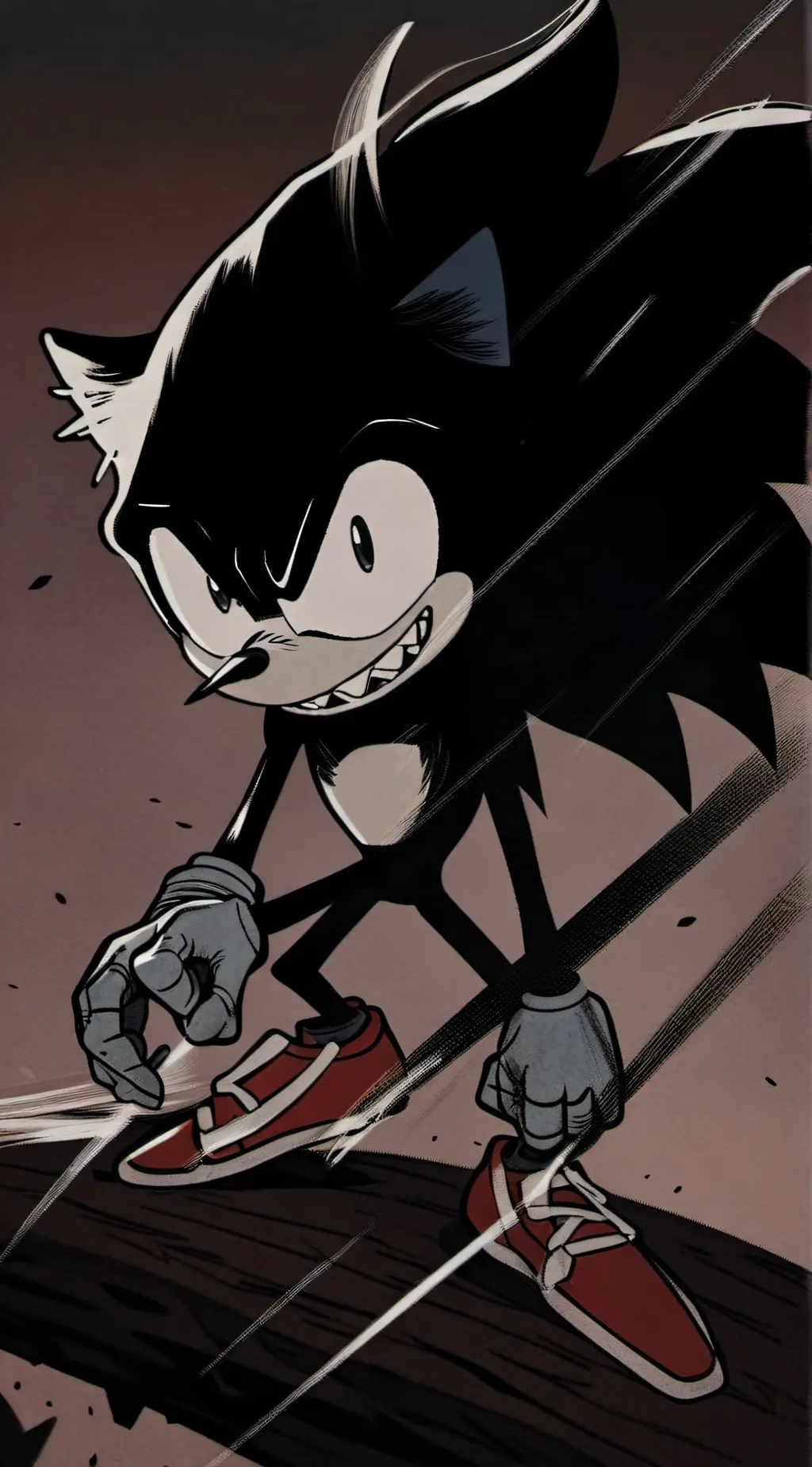ai character: shin sonic [final] background