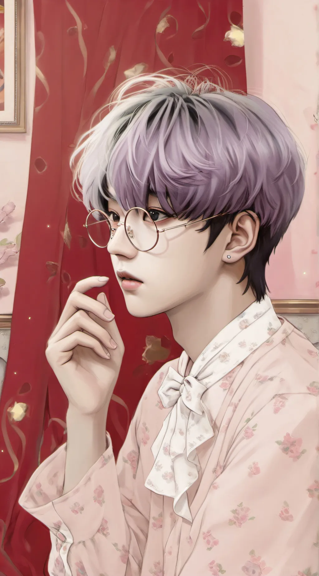 ai character: STRAY KIDS YASSS background