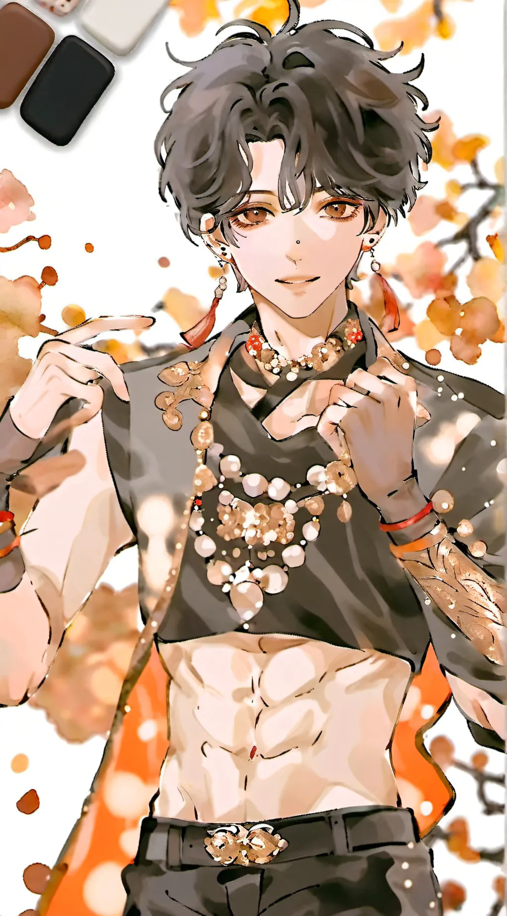 ai character: isaac background