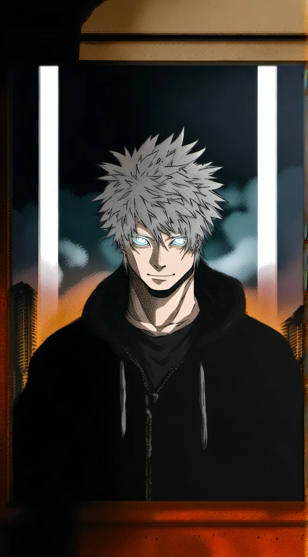 ai character: Satoru Gojo  background