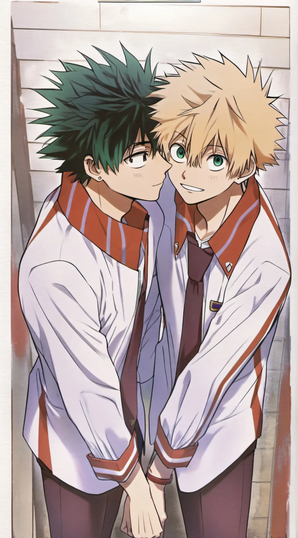ai character: MHA couple toxique background