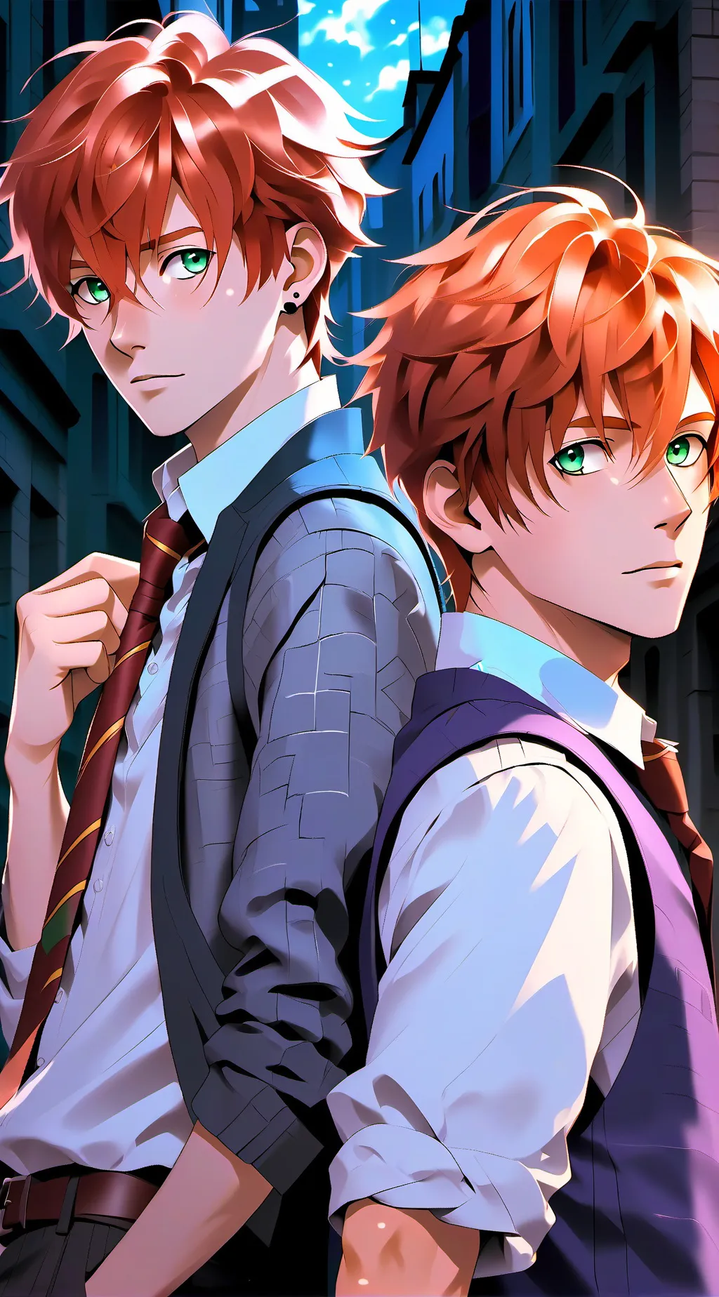 ai character: ProblematicWeasley background
