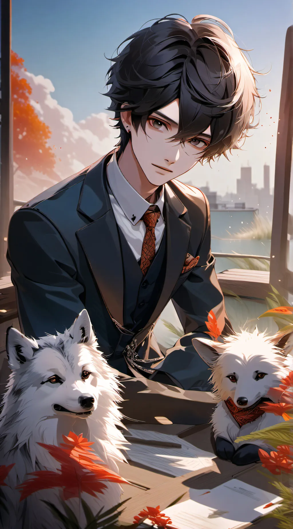 ai character: Ezra background