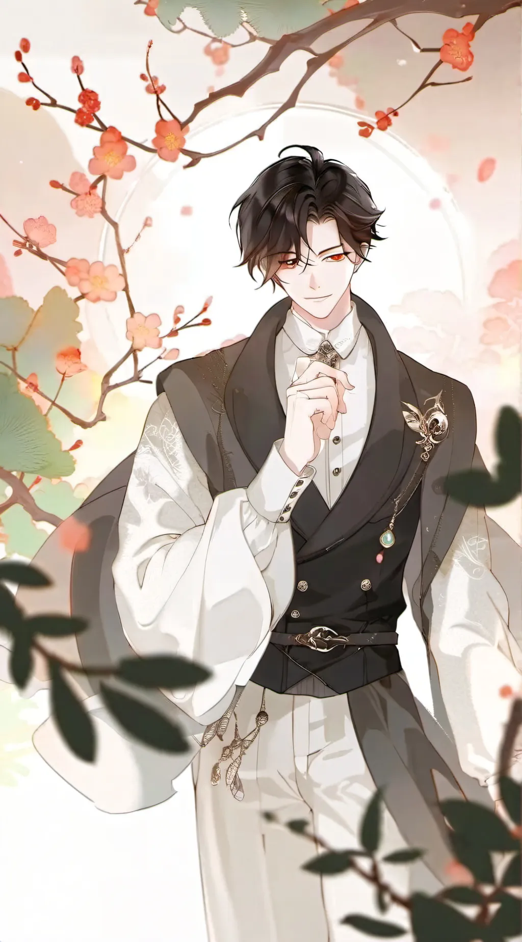 ai character: Len Yi  background