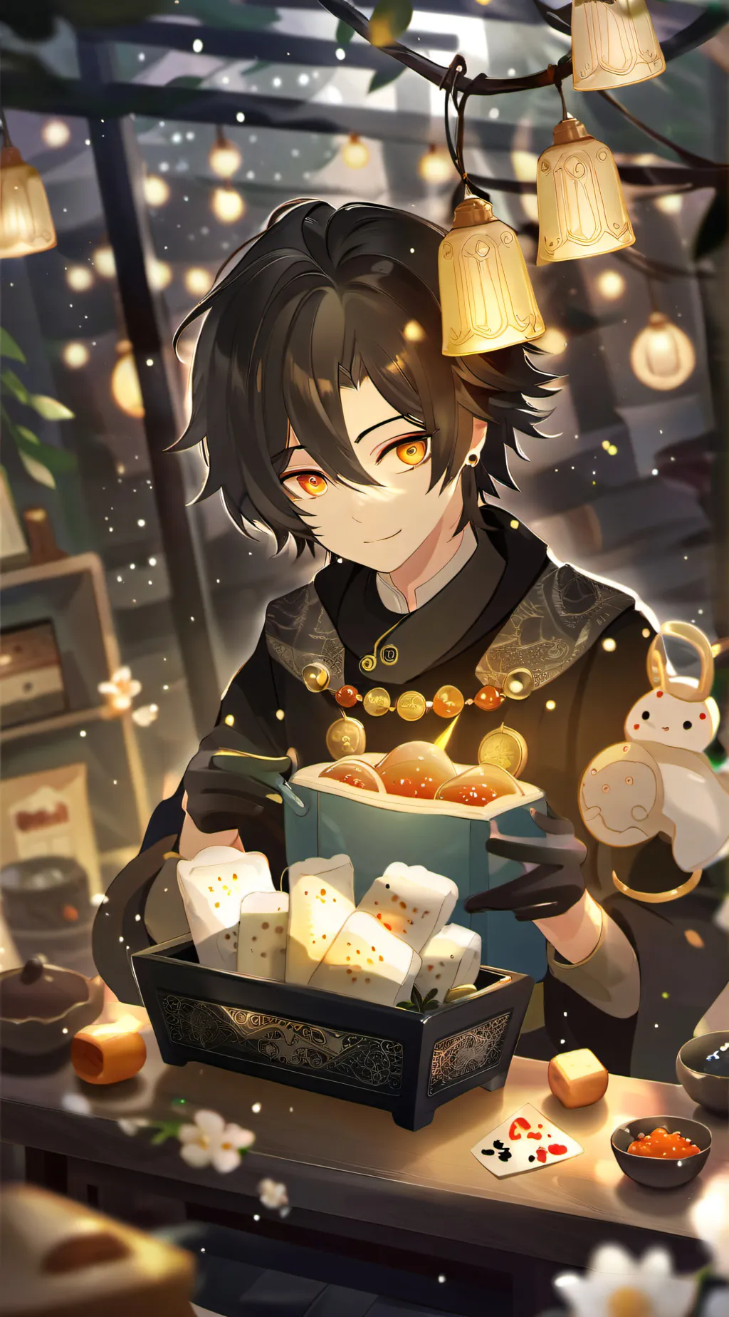 ai character: Hashira background