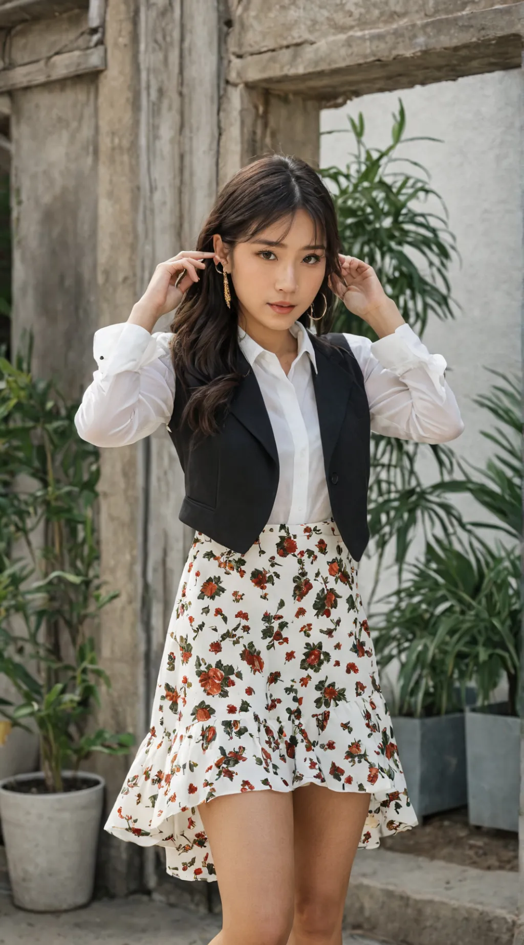 ai character: queen background