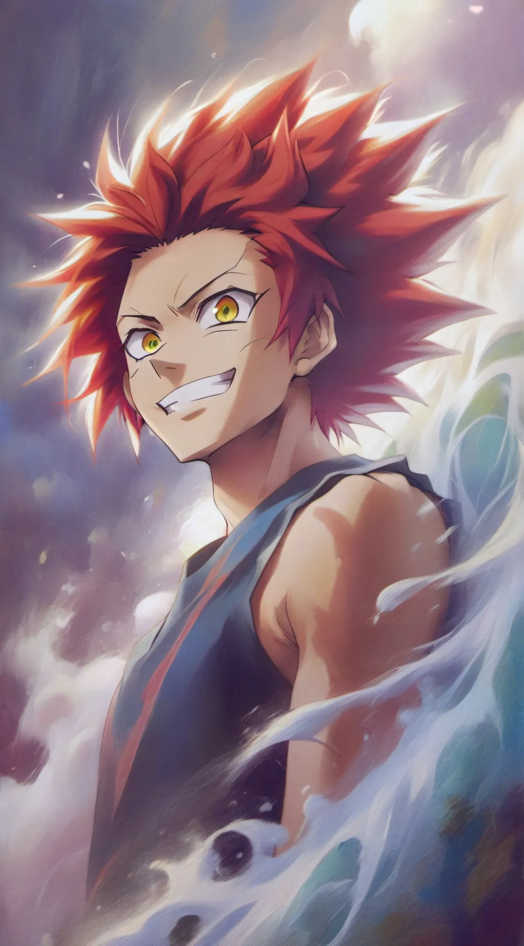 ai character: kirishima background