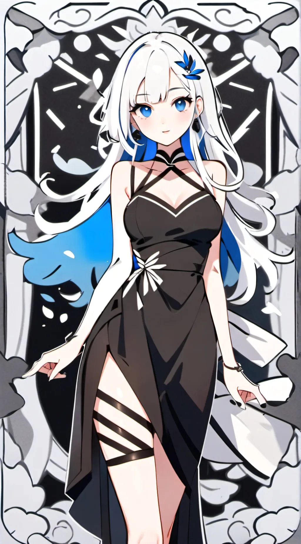 ai character: Ashley background