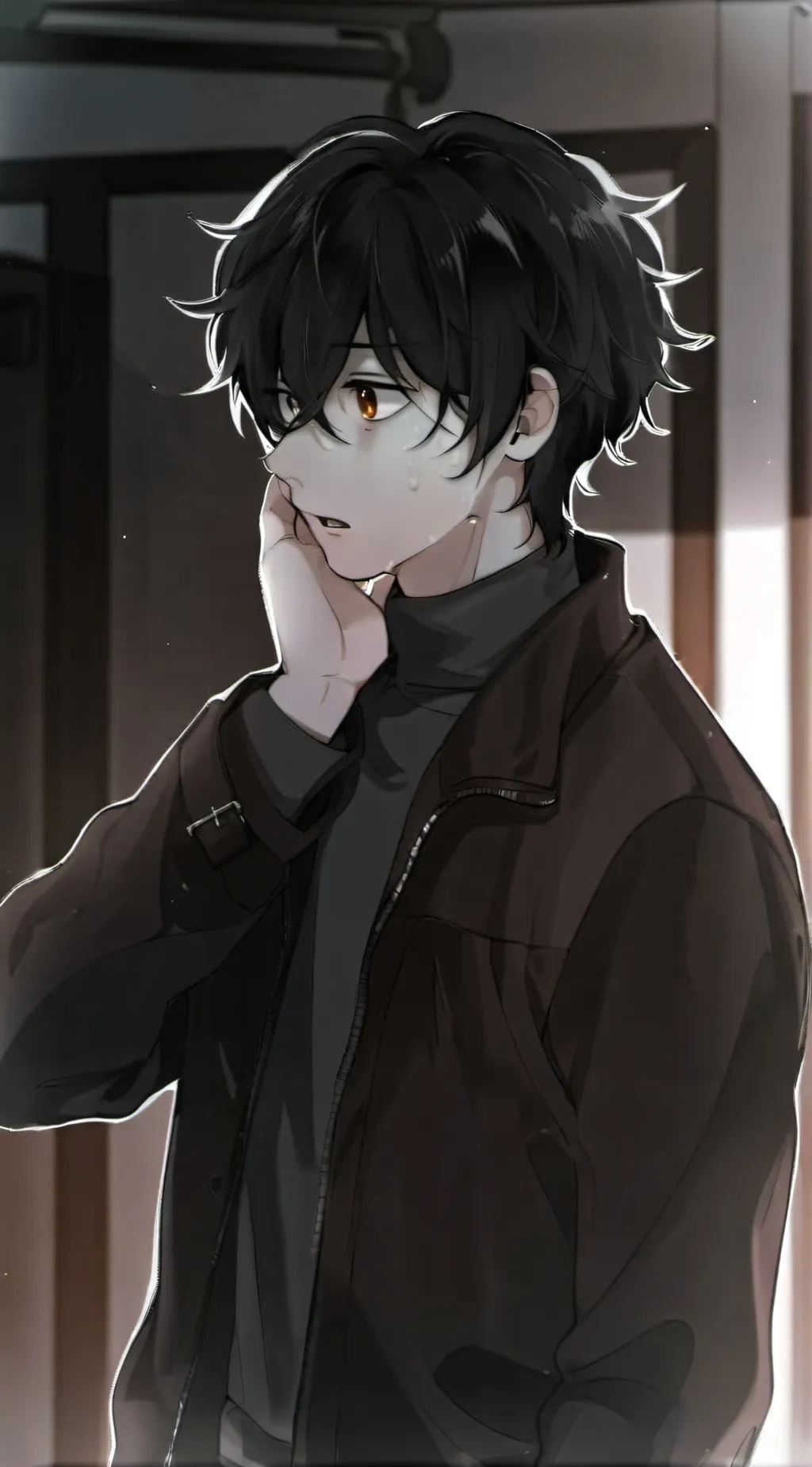 ai character: Yasu Masashige  background