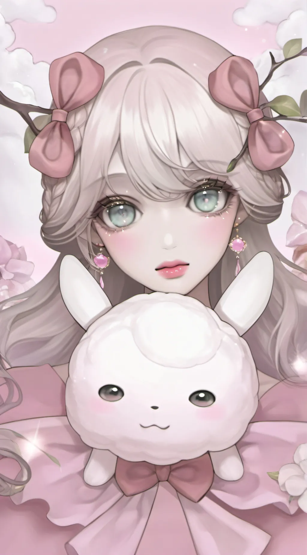 ai character: Boobs background