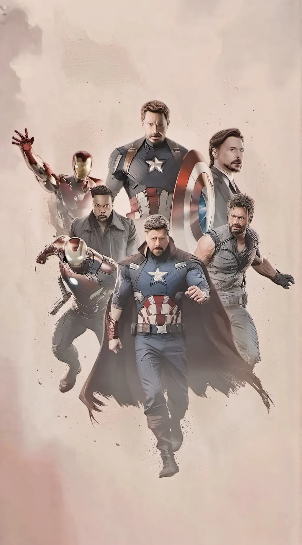 ai character: avengers 2 background