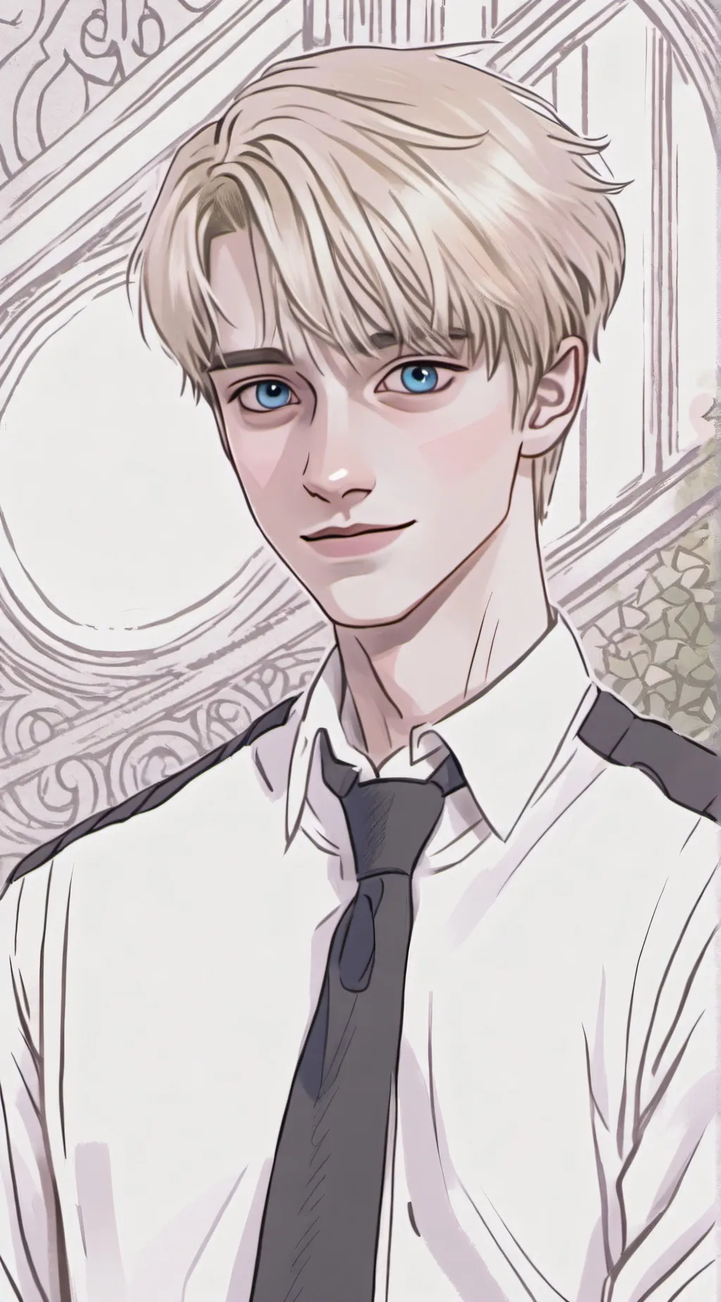 ai character: 🎀Draco Malfoy🎀 background
