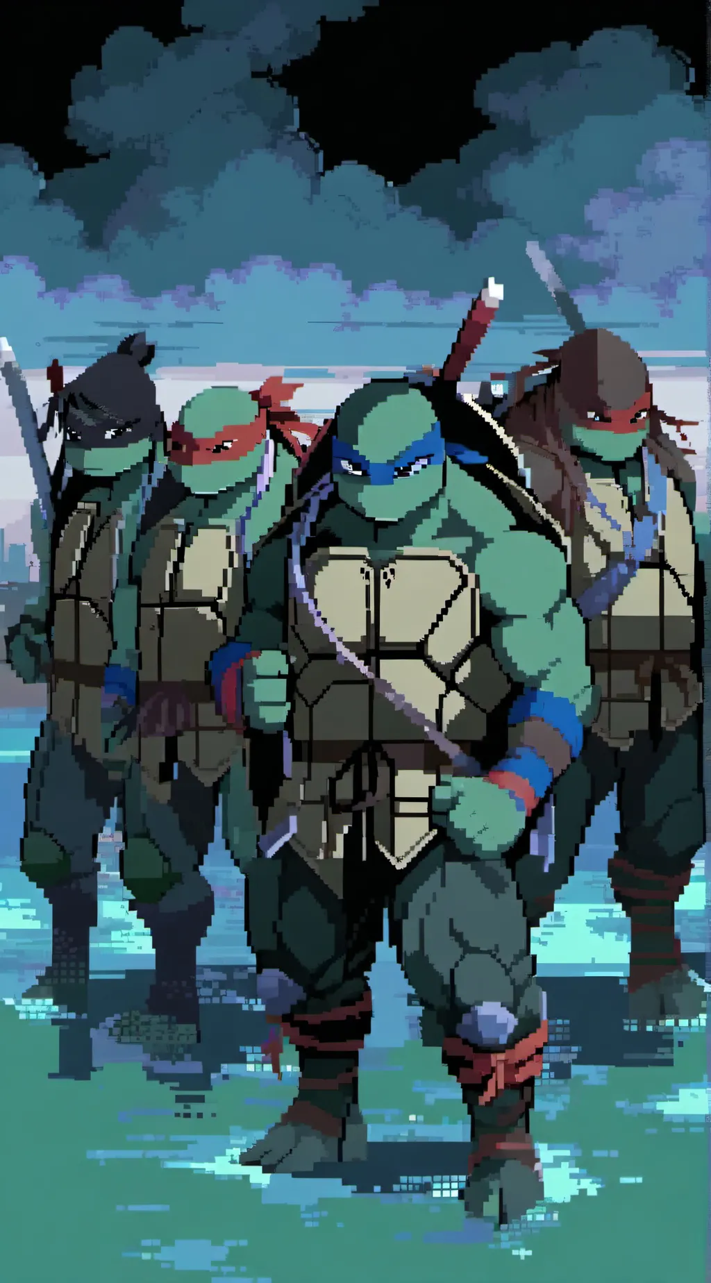 ai character: turtles background