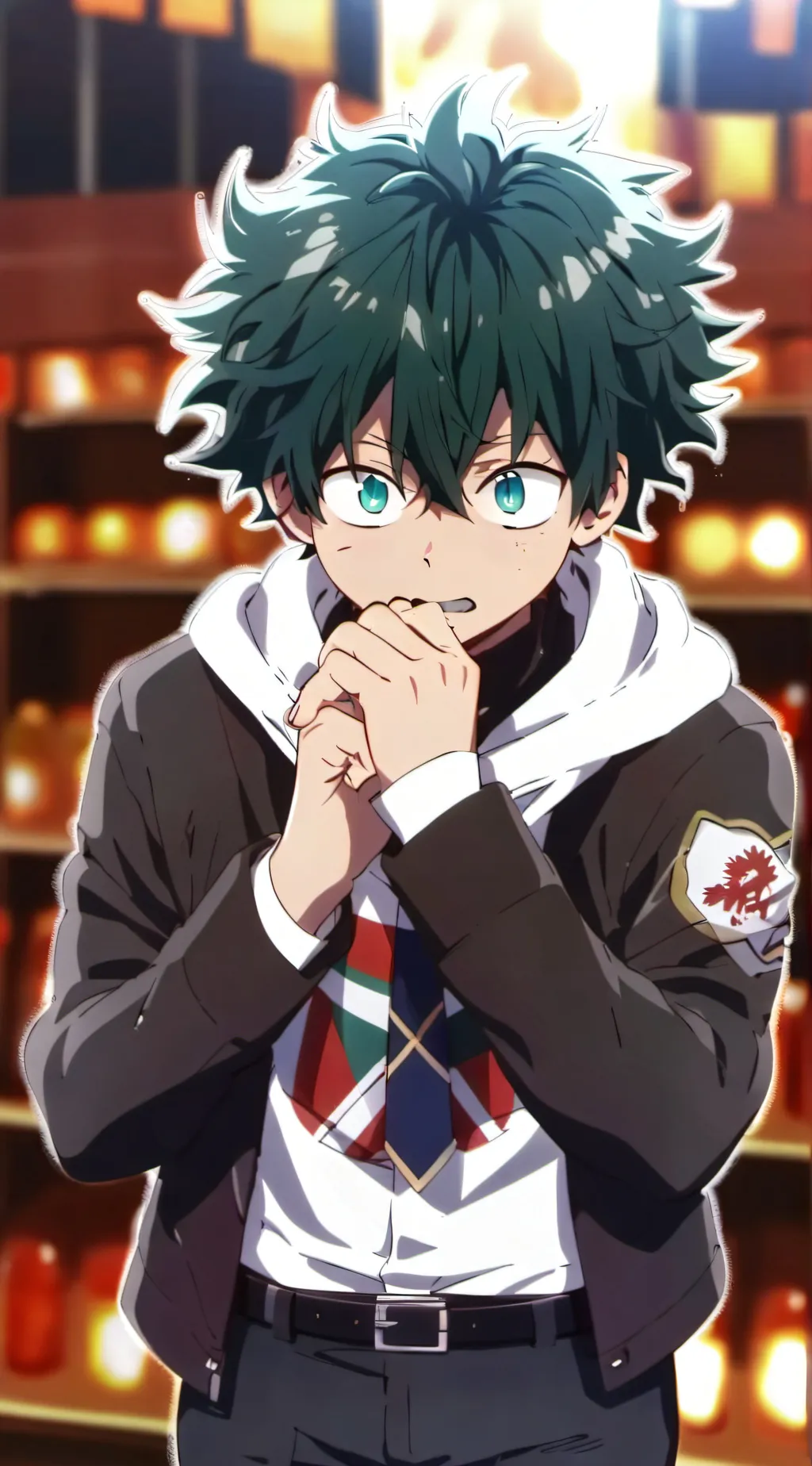 ai character: $~Deku~$ background