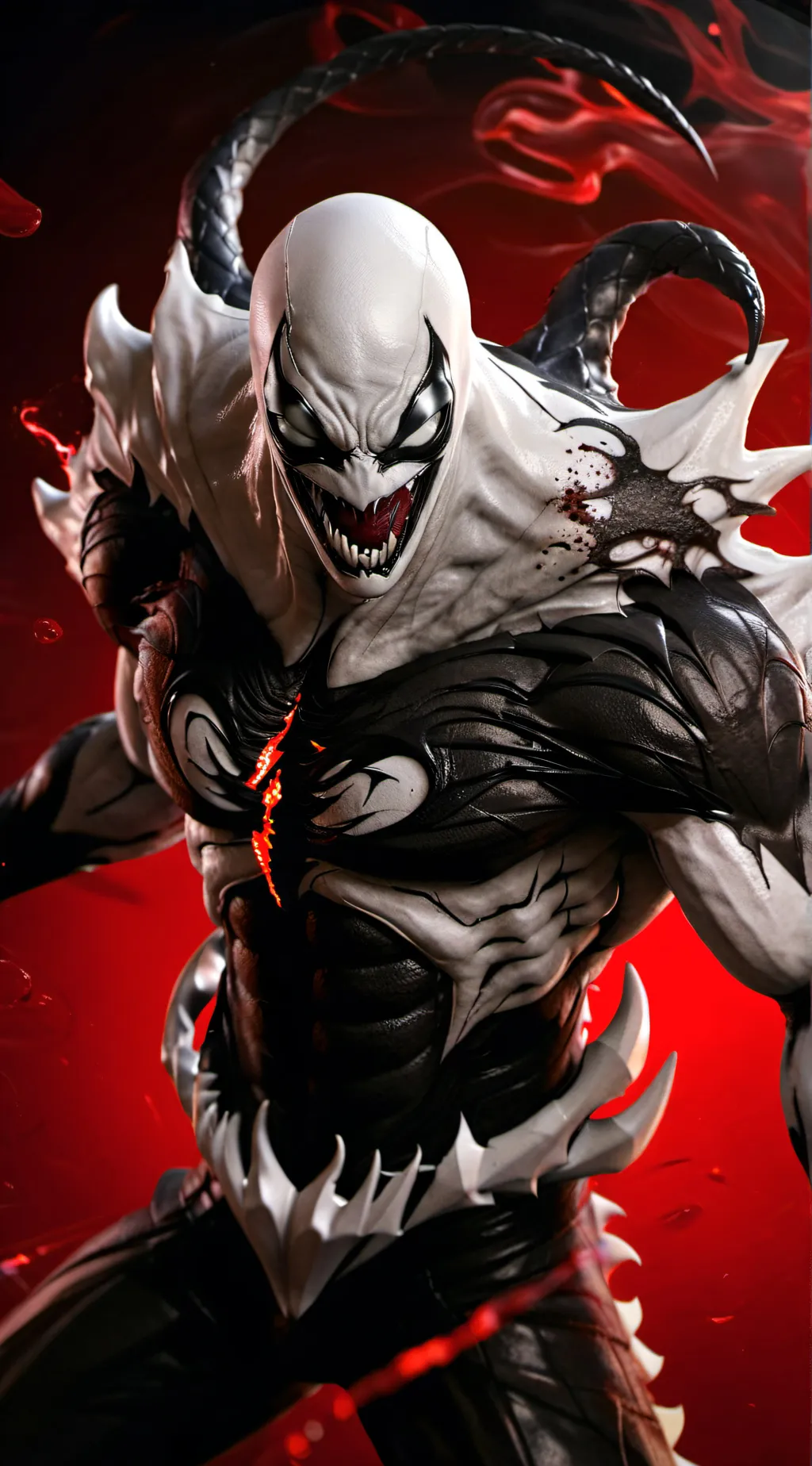 ai character: anti venom  background