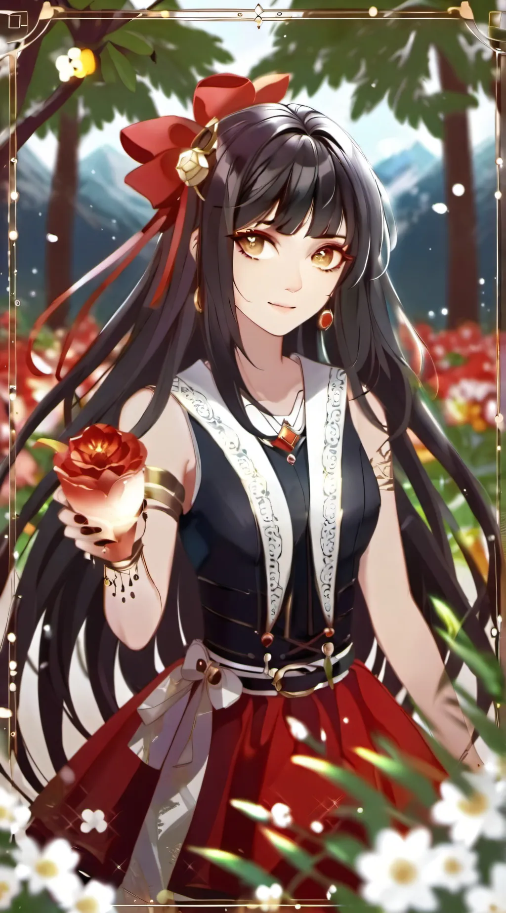 ai character: Leona background