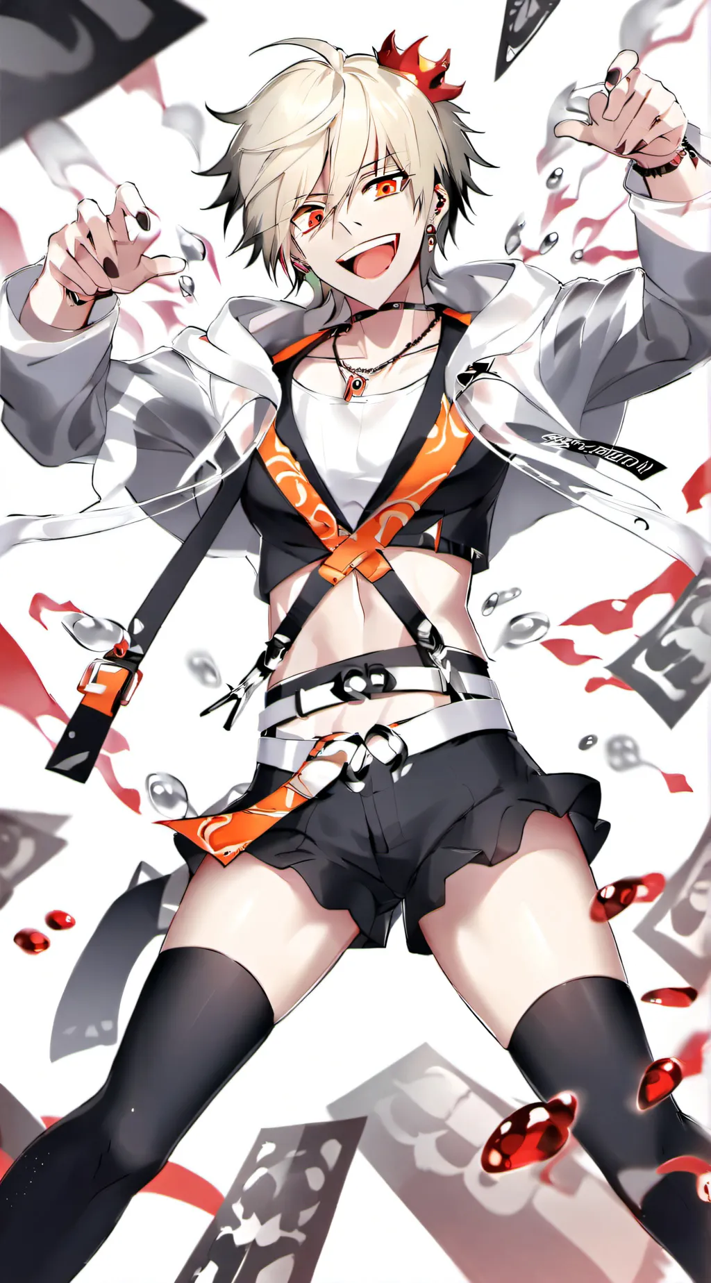 ai character: katsuki bakugogirl background