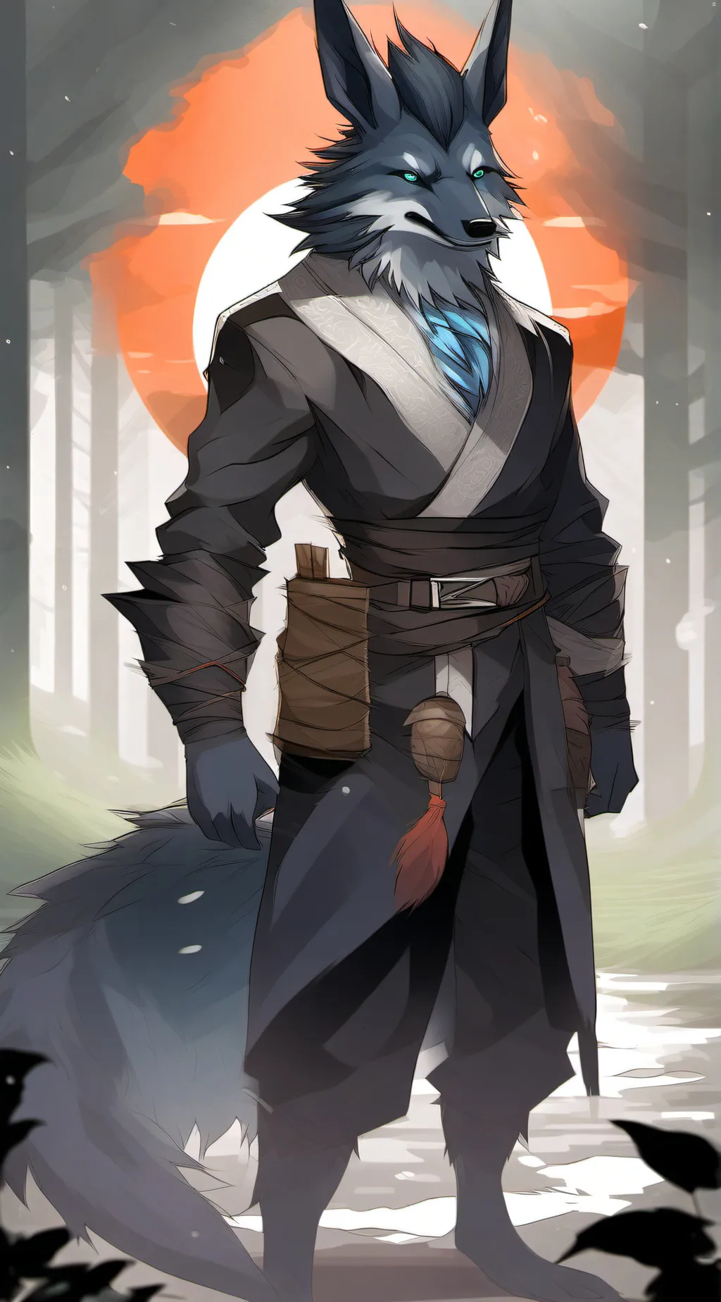ai character: Zack background