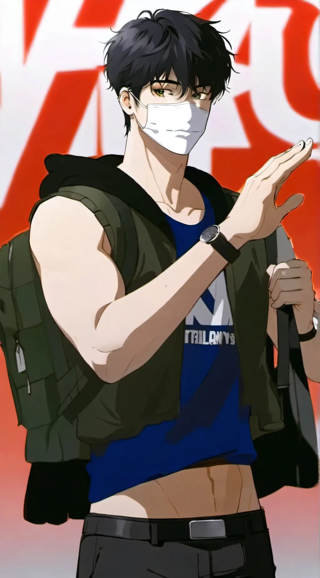 ai character: MHA new student background
