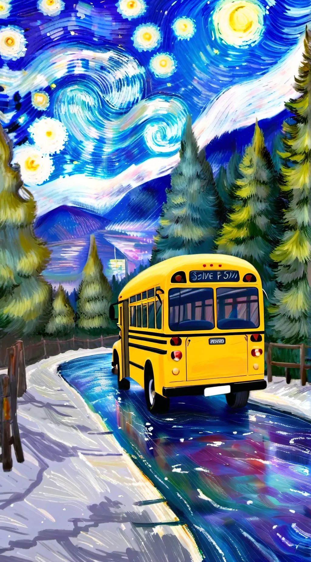 ai character: Field trip background