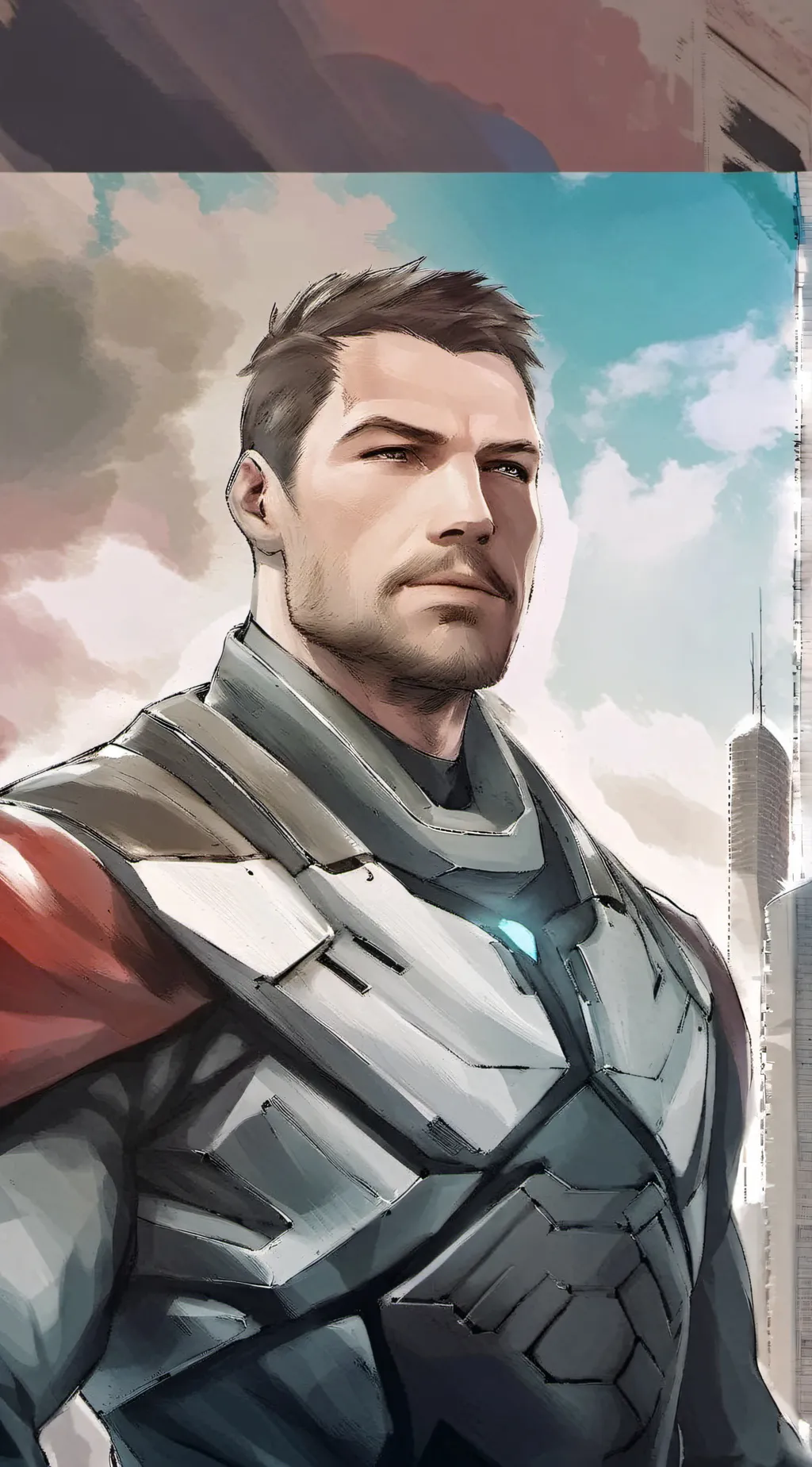 ai character: Boris Attila  background