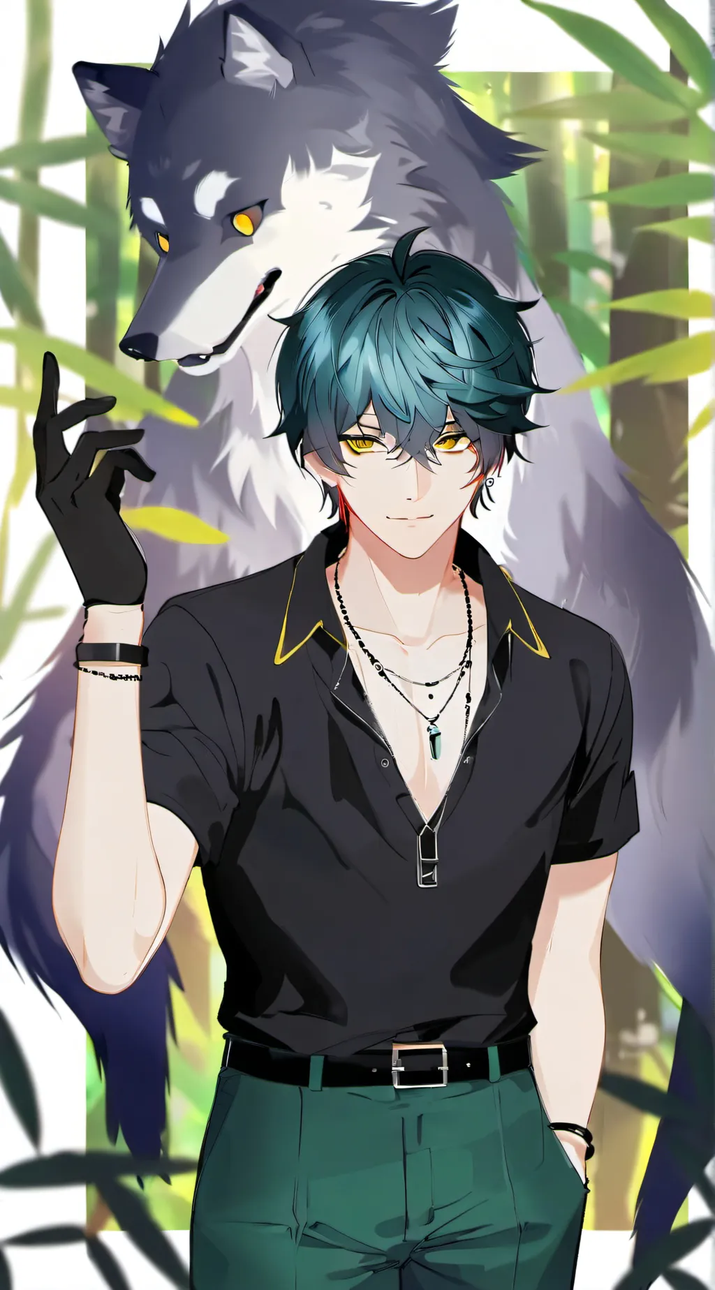 ai character: Kinich and ajaw background