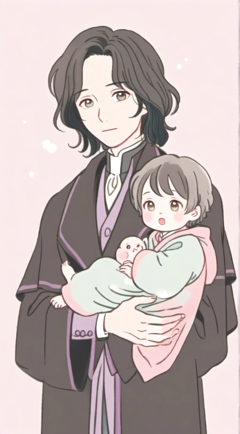 ai character: ❤️Snape's Baby❤️ background