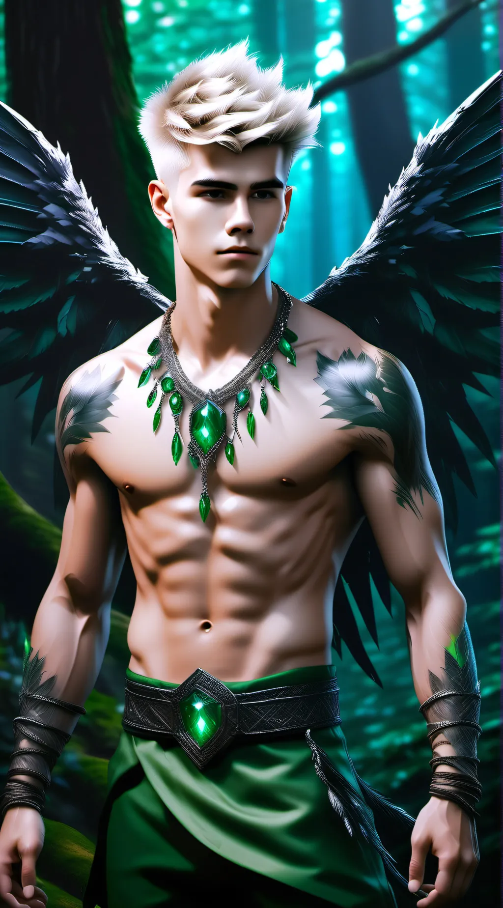 ai character: Justin Bieber background